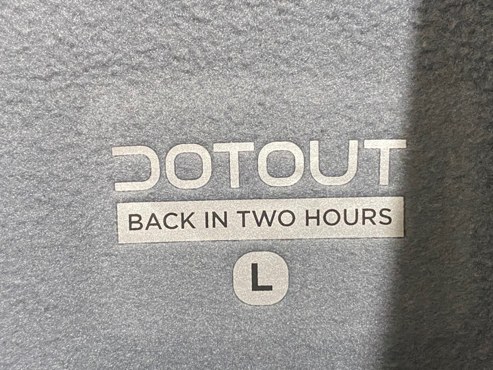 KP709 ドットアウト DOTOUT 長袖 サイクルジャケット 黒 黄 L 裏起毛