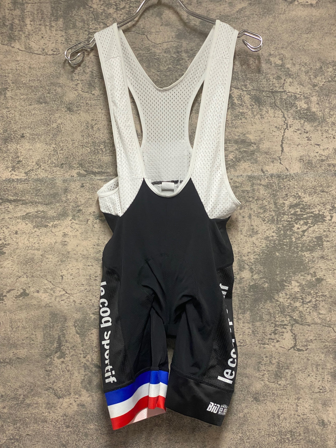 KP154 ルコックスポルティフ le coq sportif ビブショーツ 黒 S