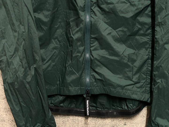 KA517 パスノーマルスタジオ PAS NORMAL STUDIOS ESSENTIAL INSULATED JACKET 長袖 サイクルジャケット 深緑 M