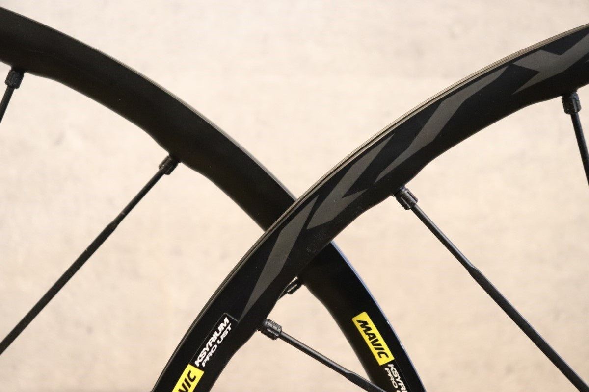 マヴィック MAVIC キシリウム KSYRIUM PRO UST DISC アルミ チューブレス シマノ 12/11S ホイールセット 【 –  BICI AMORE ONLINE STORE