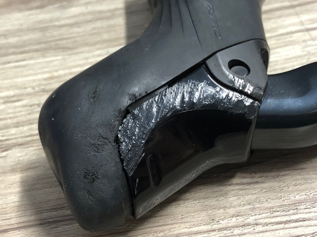 KN827 シマノ SHIMANO デュラエース DURA-ACE ST-R9270 L 左 STIレバー 油圧 Di2 動作確認済 ※ガリ傷あり