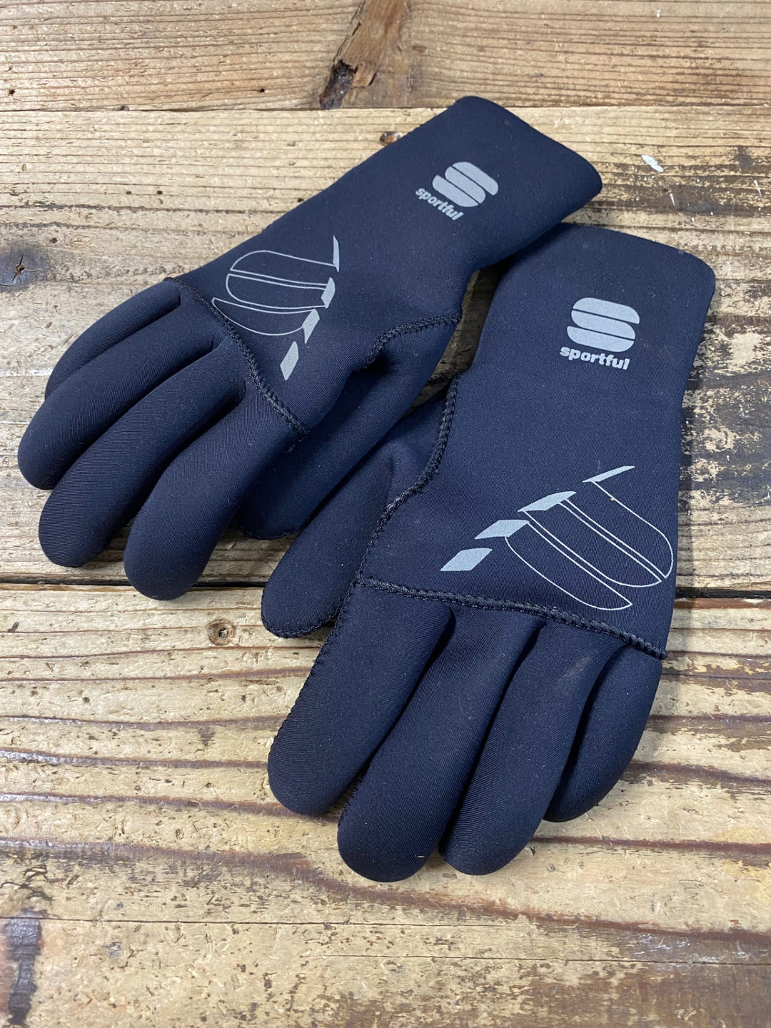 KG293 スポーツフル sportful 長指 グローブ 黒 S/M