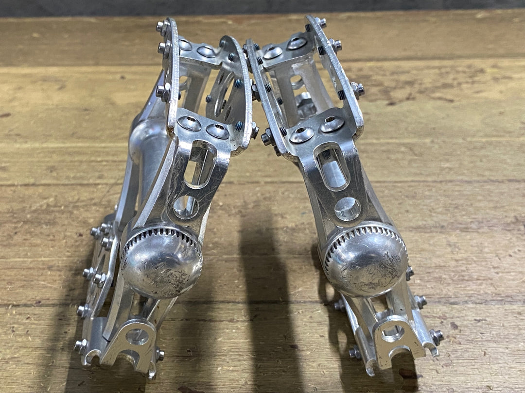 JO835 シムワークス SIMWORKS Taco Pedal フラットペダル シルバー サイドプレート付属