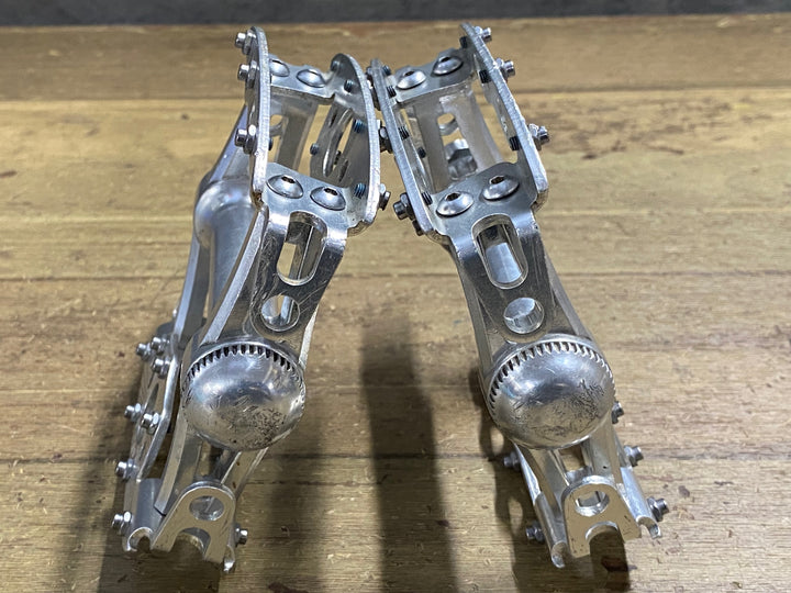 JO835 シムワークス SIMWORKS Taco Pedal フラットペダル シルバー サイドプレート付属