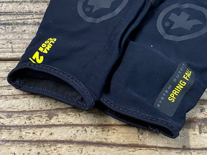 JW794 アソス assos SPRING FALL GLOVES EVO 長指 グローブ 黒 S
