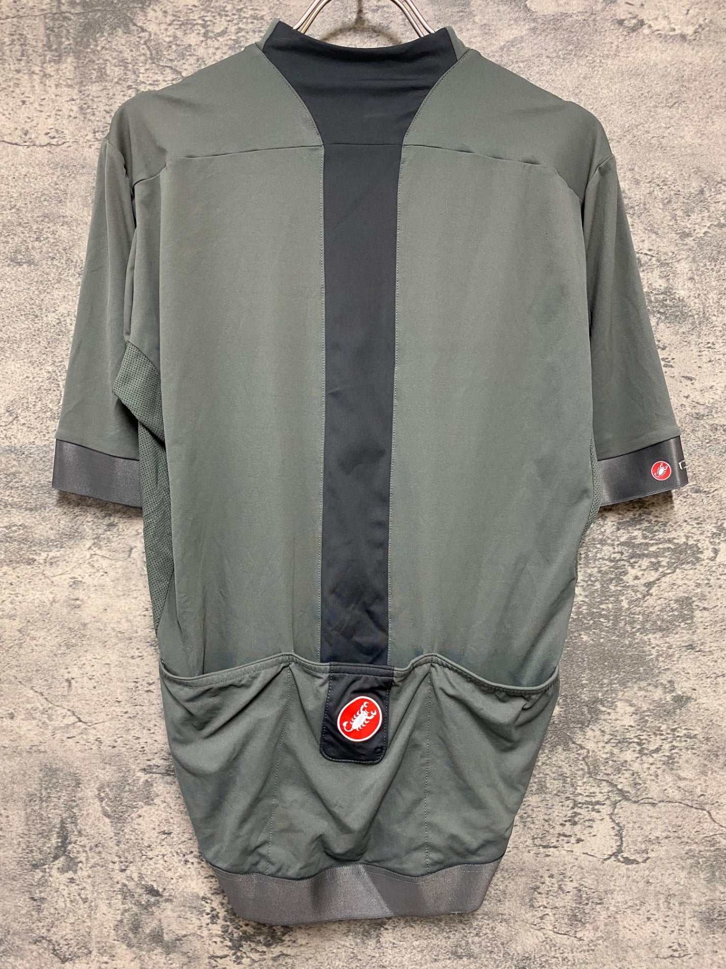 KB216 カステリ CASTELLI 半袖 サイクルジャージ グレー XL – BICI