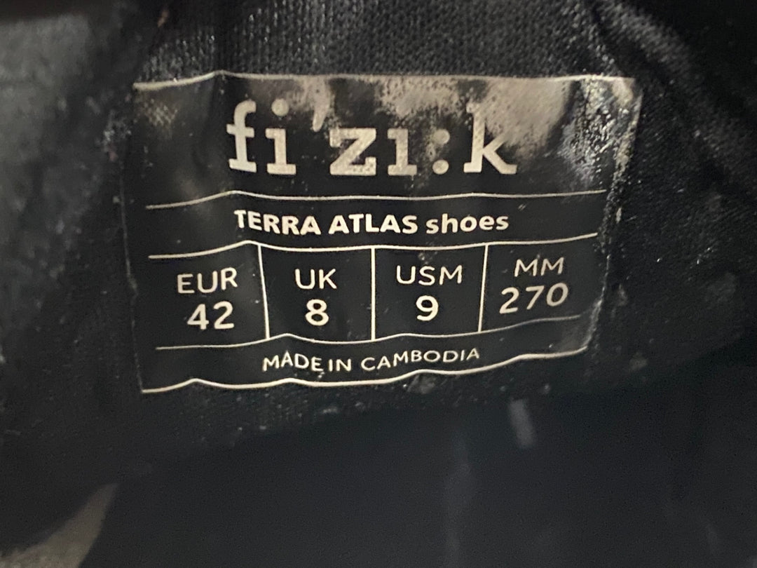 KH793 フィジーク fizik TERRA ATLAS ビンディングシューズ カーキ EU42 SPD