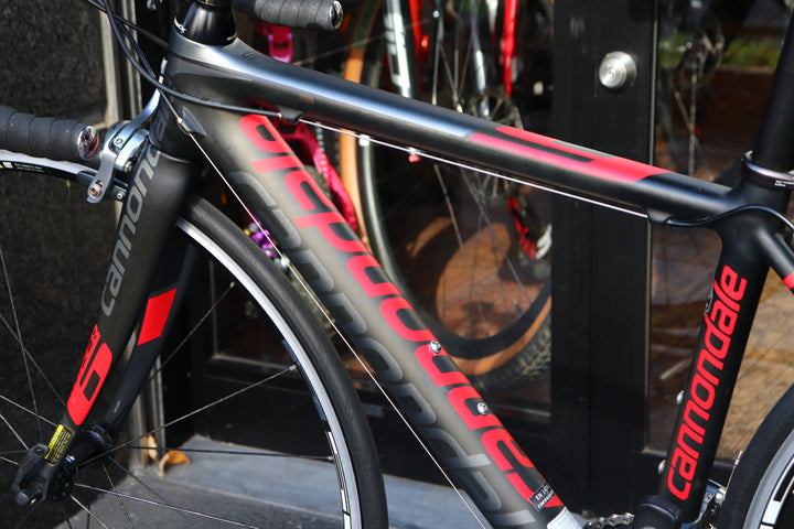 キャノンデール CANNONDALE スーパーシックス SUPERSIX 6 2013モデル 44サイズ シマノ ティアグラ 4600 MIX 10S カーボン ロードバイク 【東京南麻布店】