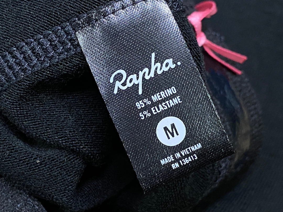 JF005 ラファ Rapha MERINO ARM WARMERS アームウォーマー 黒 M