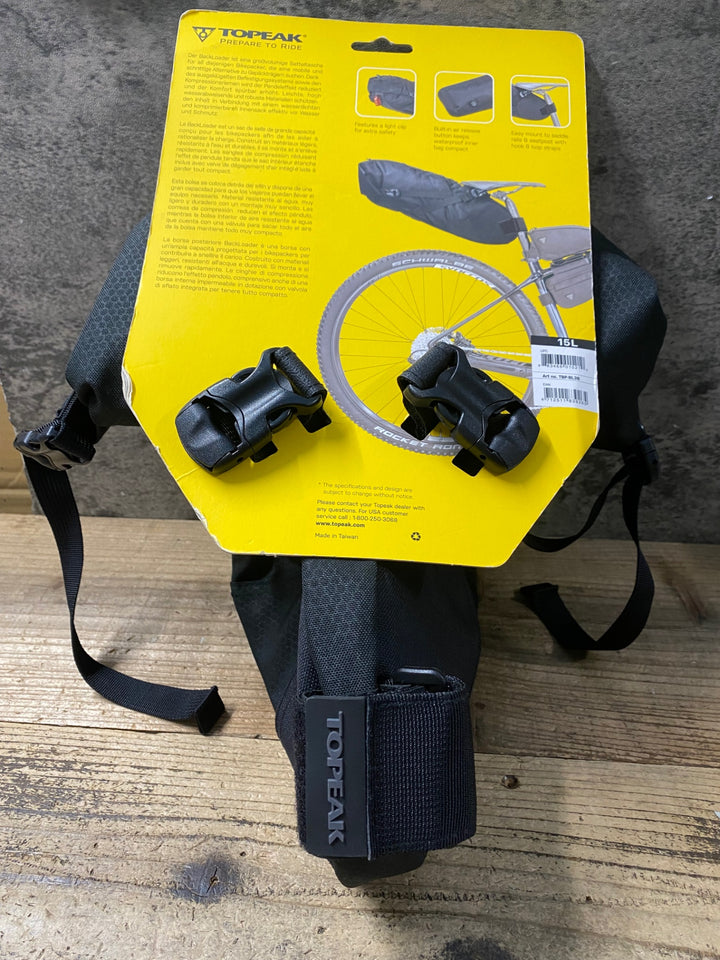 KH260 トピーク TOPEAK BACKLOADER 15L サドルバッグ