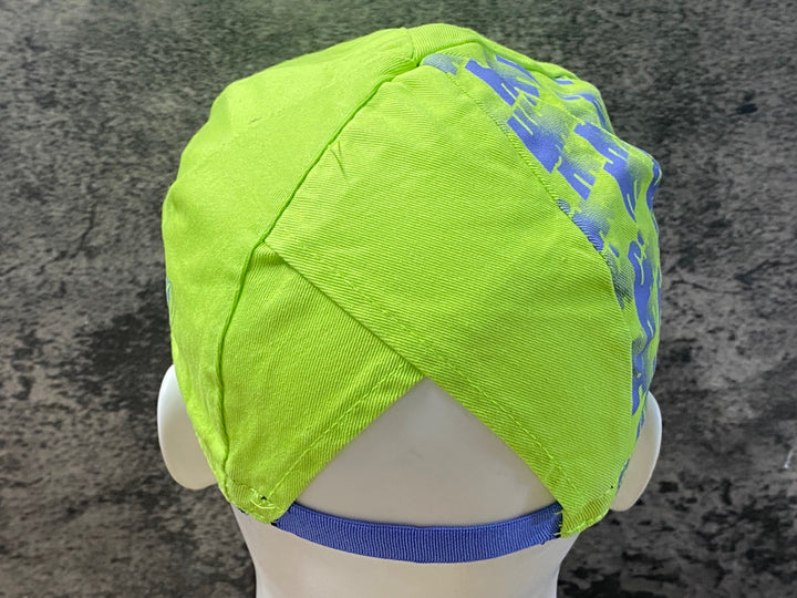 KF588 ラファ Rapha WOMEN'S 100 CAP STUDIO NARI サイクルキャップ 黄緑