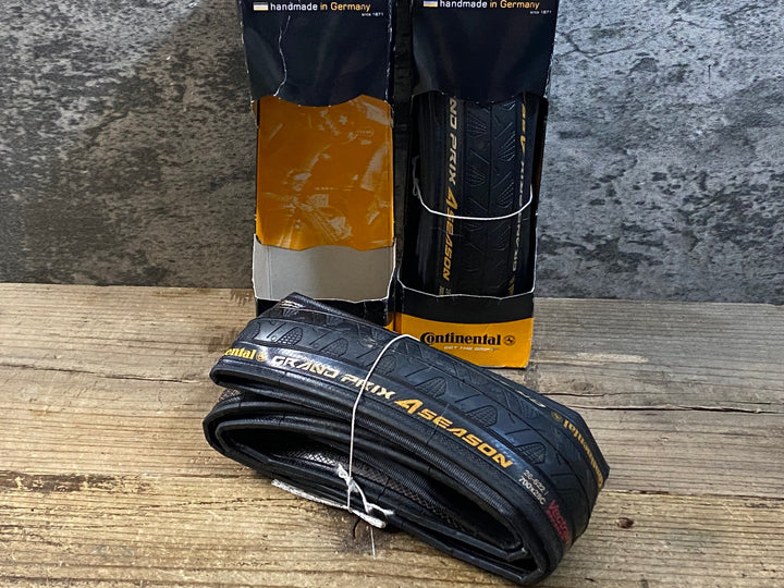 KJ019 コンチネンタル Continental GRAND PRIX 4SEASON クリンチャータイヤ 700x28C 2本セット
