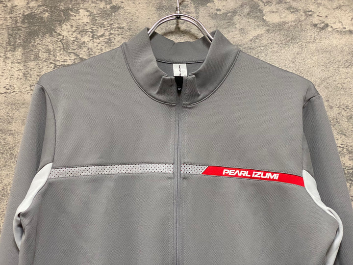 JZ250 パールイズミ PEARL iZUMi 長袖 サイクルジャージ グレー L