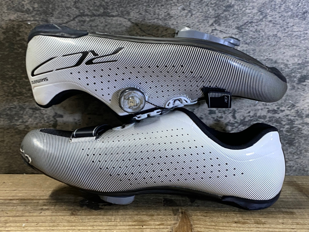 JT969 シマノ SHIMANO RC7 SH-RC700 ビンディングシューズ 黒 EU42 WIDE