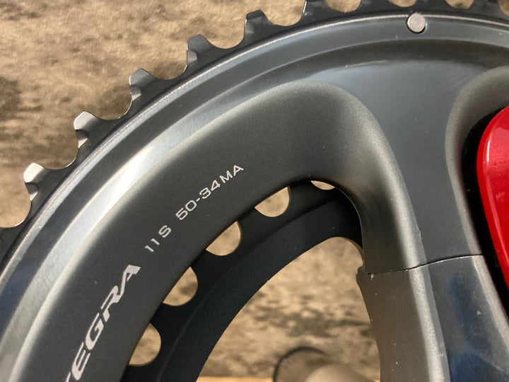 KF546 パイオニア Pioneer シマノ SHIMANO アルテグラ ULTEGRA FC-6800 パワーメーター クランクセット 50/34T 170mm 接続確認済