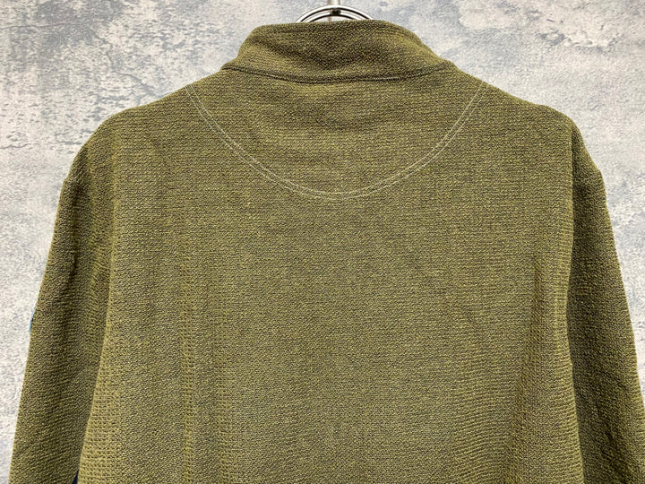 JP997 カフェドシクリステ Cafe du Cycliste MARGUERITE MAN 長袖 サイクルジャージ オリーブ XL 裏起毛