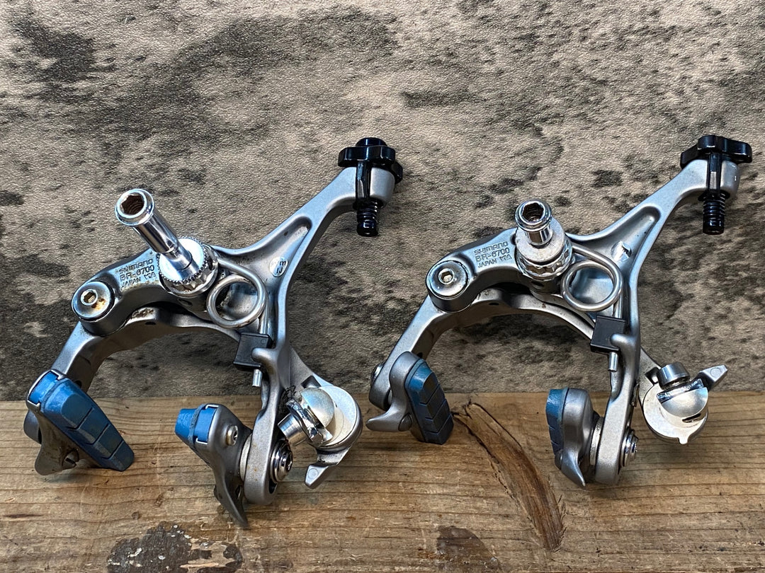 JG816 シマノ SHIMANO アルテグラ ULTEGRA BR-6700 キャリパーブレーキ 前後セット シルバー
