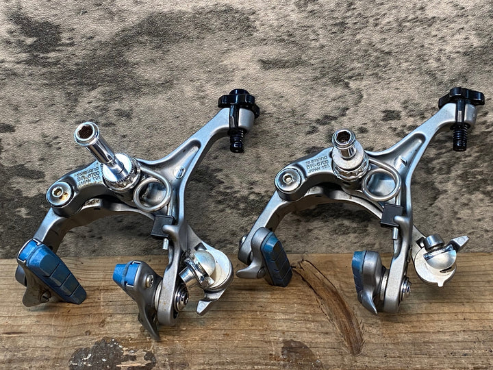 JG816 シマノ SHIMANO アルテグラ ULTEGRA BR-6700 キャリパーブレーキ 前後セット シルバー