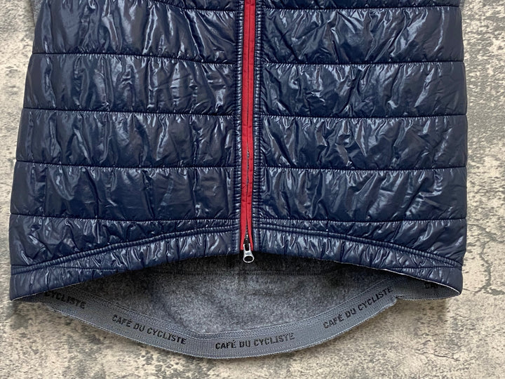 KR591 カフェドシクリステ Cafe du Cycliste ALBERTINE GILET MEN サイクルベスト ジレ L ダウン