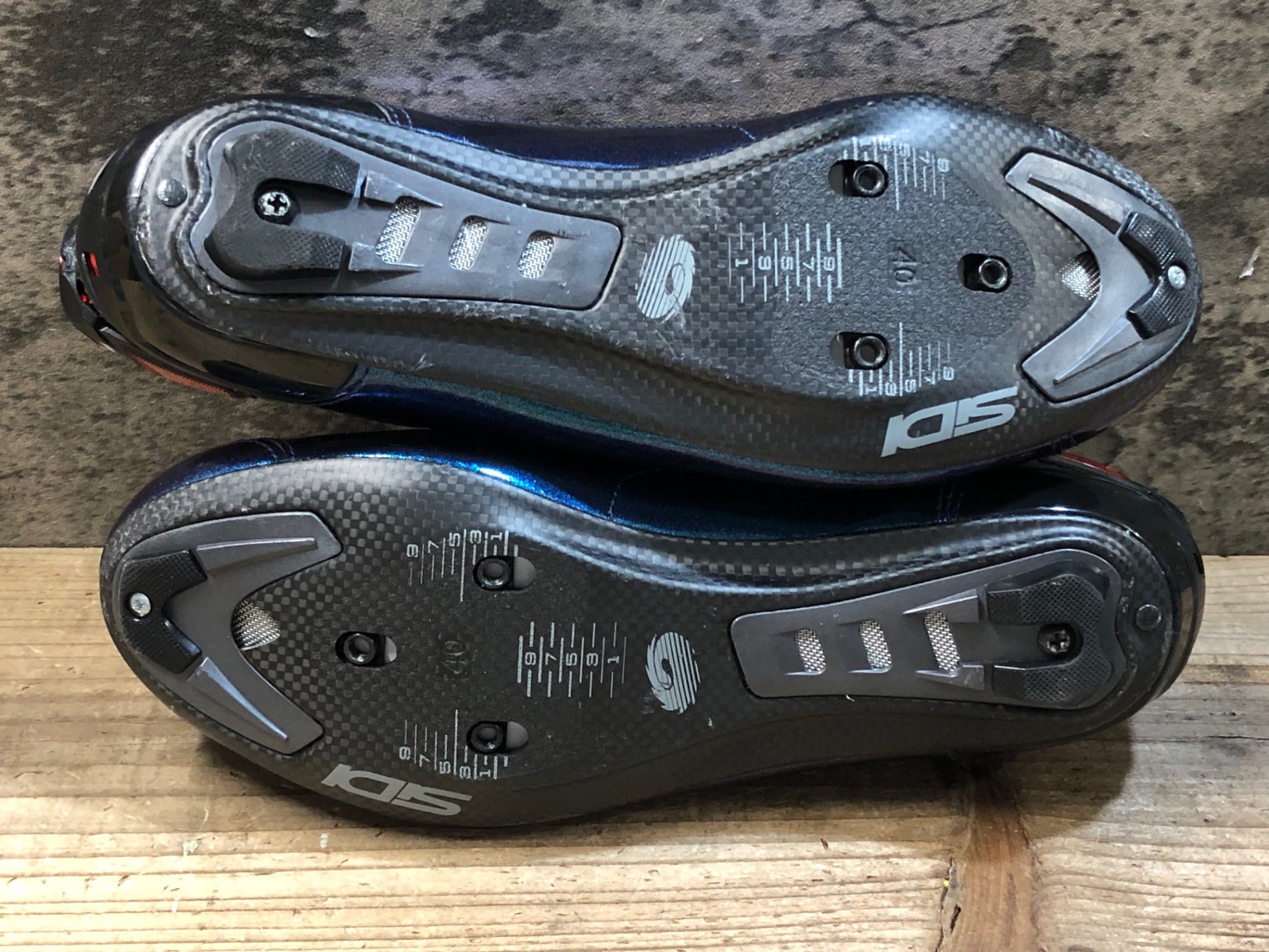 JZ109 シディ SIDI SHOT2 ビンディングシューズ 青 EU40 3穴 – BICI