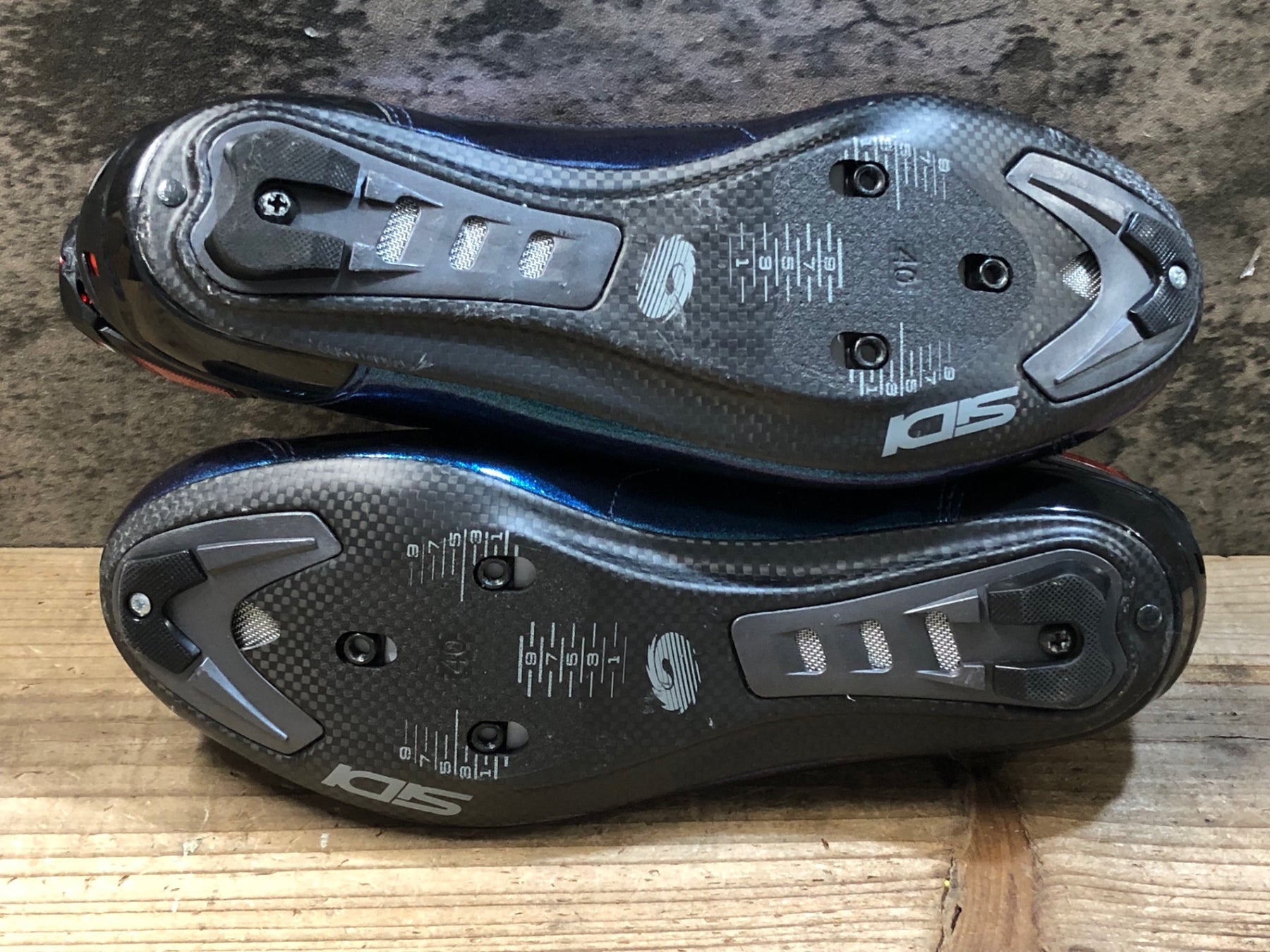 JZ109 シディ SIDI SHOT2 ビンディングシューズ 青 EU40 3穴 – BICI