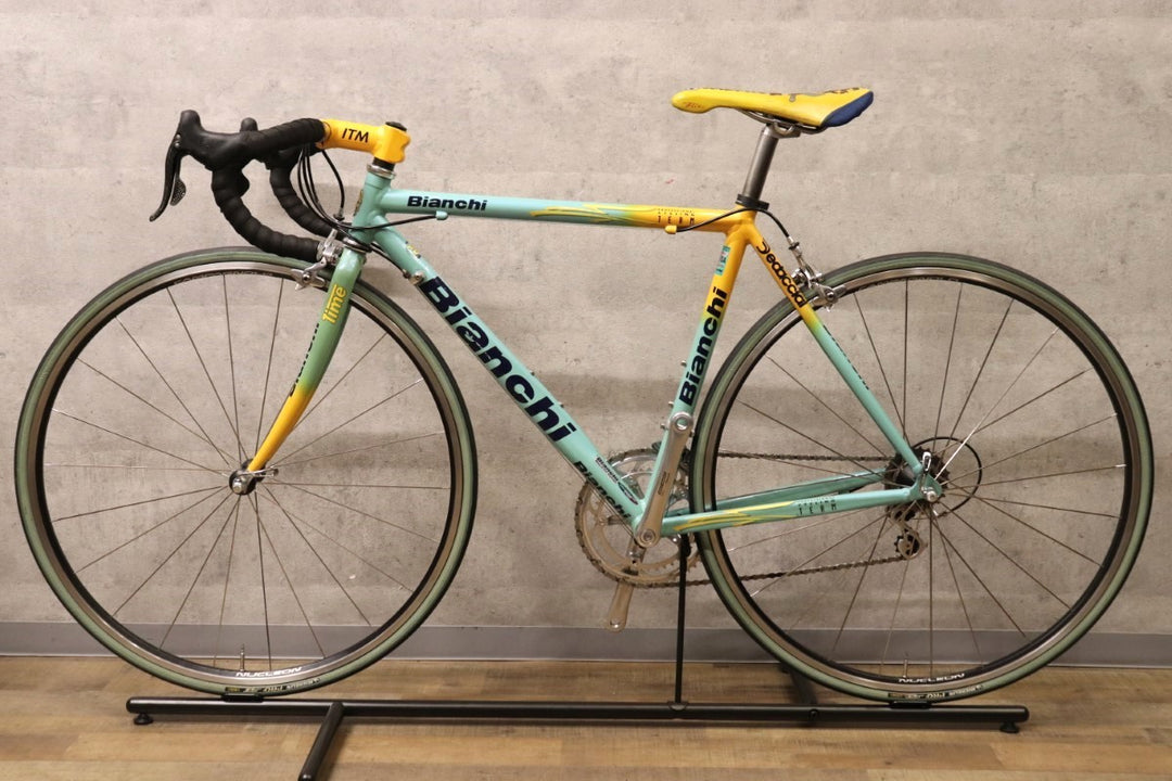 ビアンキ Bianchi メガプロ MEGA PRO XL 85ème TOUR DE FRANCE Limited Edition 1999 53サイズ カンパニョーロ レコード 10S アルミ ロードバイク 【さいたま浦和店】