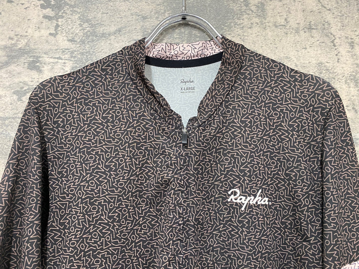 JI371 ラファ Rapha PRO TEAM LIGHT WEIGHT JERSEY サイクルジャージ 茶 XL