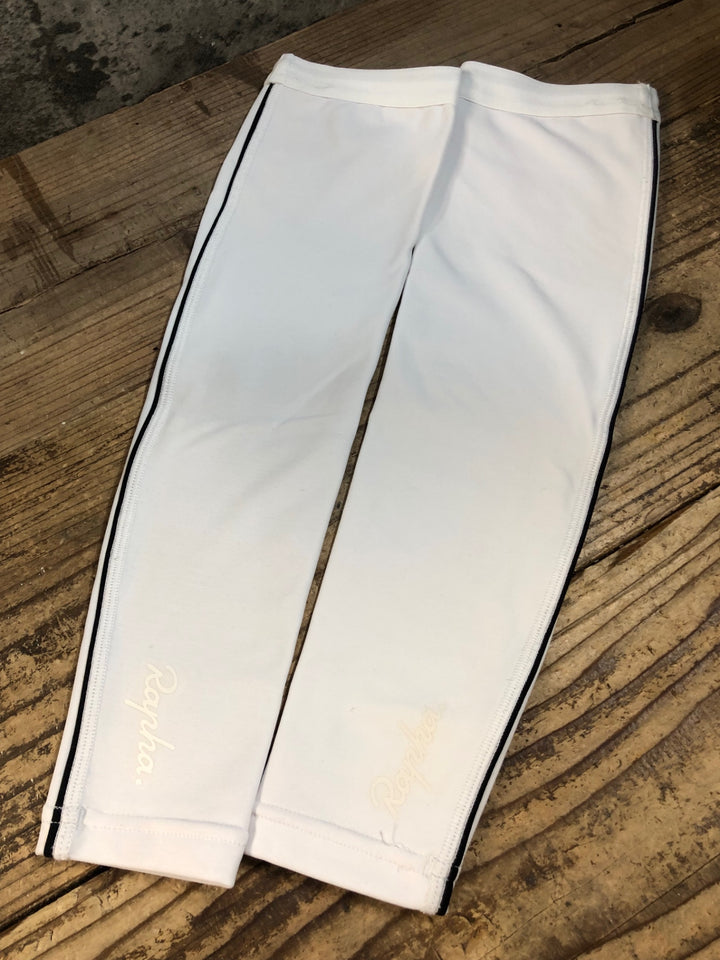 JY146 ラファ Rapha アームウォーマー 白 M 裏起毛