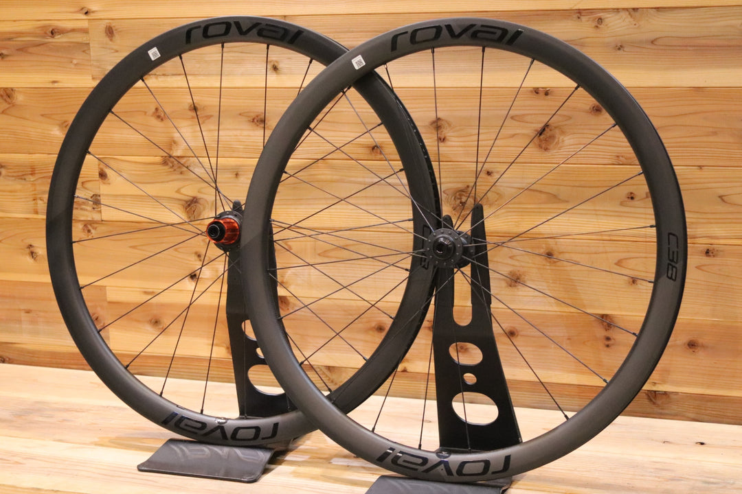ロヴァール ROVAL C38 DISC シマノ 11S/12S 21C カーボン クリンチャー ロードバイク ホイールセット 【広島店】