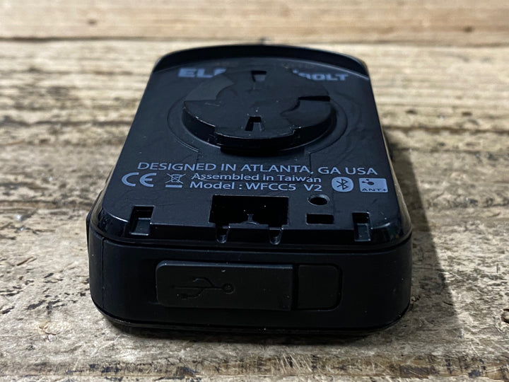 JP597 ワフー WAHOO ELEMENT VOLT V2 サイクルコンピューター スピードセンサー付き