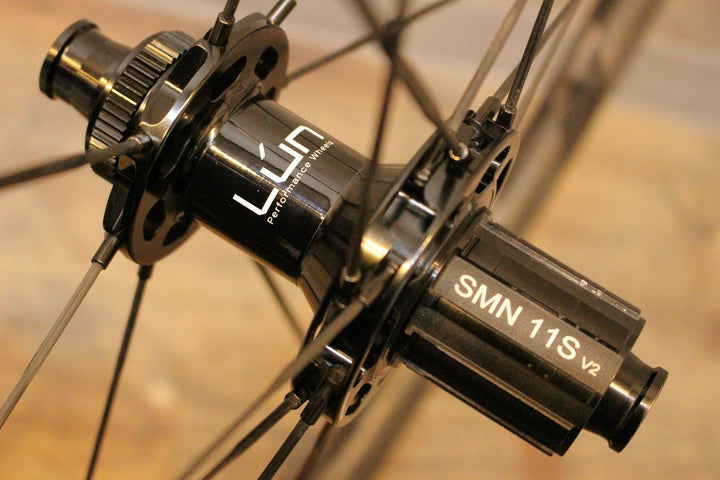 ウィンスペース WINSPACE ルンハイパー LUN HYPER カーボン チューブレスレディ ホイールセット シマノ 11/12S 19C【名古屋店】