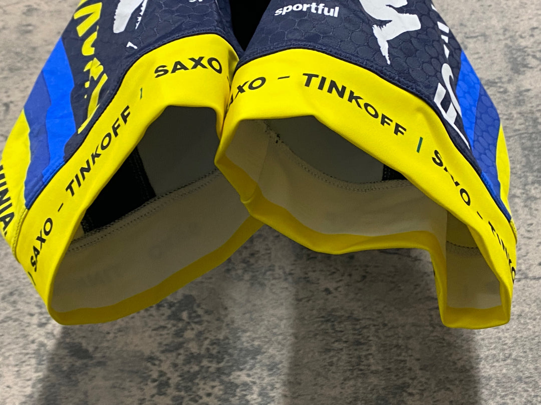 JV213 スポーツフル sportful ビブショーツ ネイビー 総柄 S Tinkoff