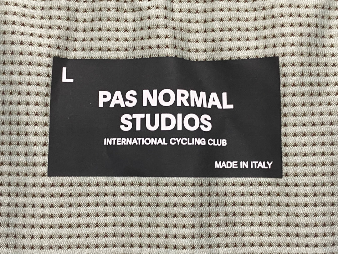 KA544 パスノーマルスタジオ PAS NORMAL STUDIOS MECHANISM JERSEY 半袖 サイクルジャージ ブラウン L