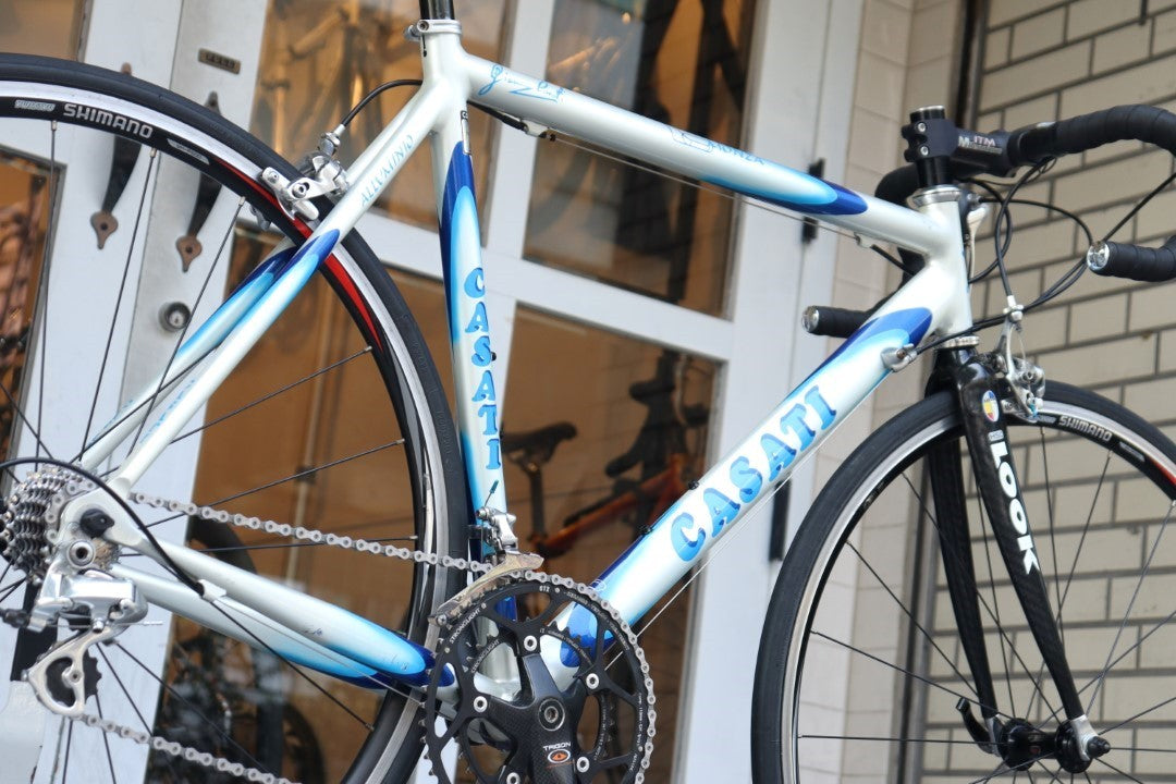 カザーティ CASATI モンツァ MONZA 1999年頃 シマノ デュラエース 7700 9S アルミ ロードバイク 【横浜店】