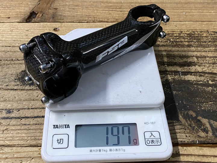 KO322 FSA CARBON PRO アルミカーボンステム OS Φ31.8 120mm