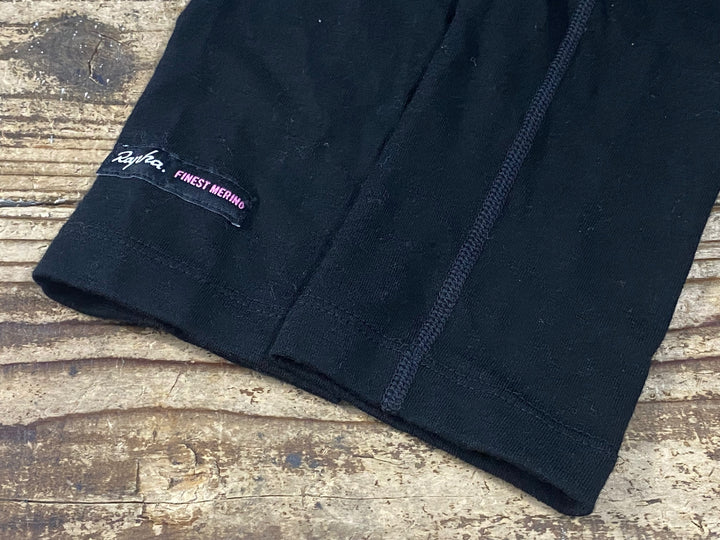 KE036 ラファ Rapha CLASSIC THERMAL KNEE WARMER ニーウォーマー 黒 S