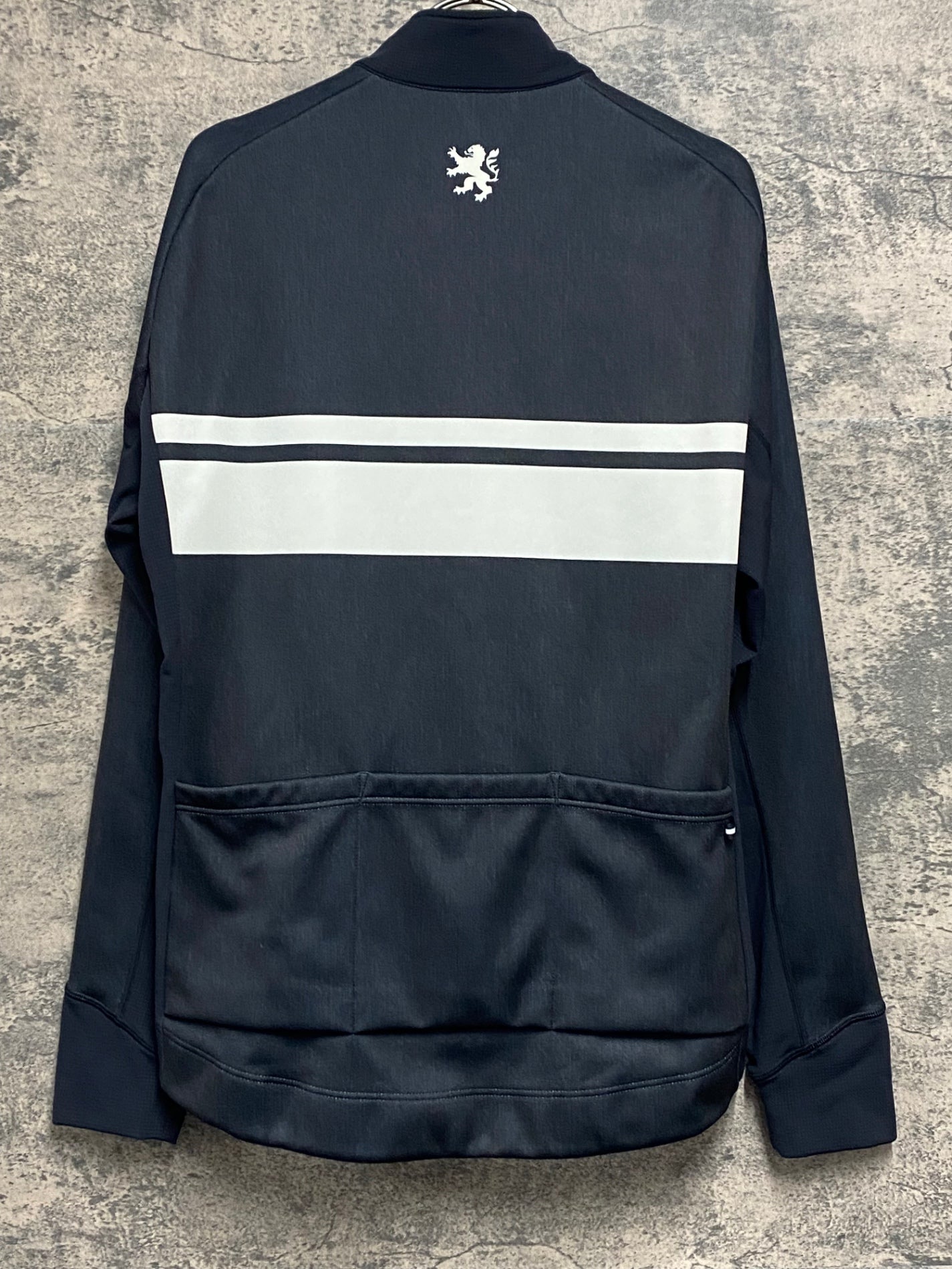 JU175 カペルミュール KAPELMUUR 長袖 サイクルジャージ 黒 L 裏起毛