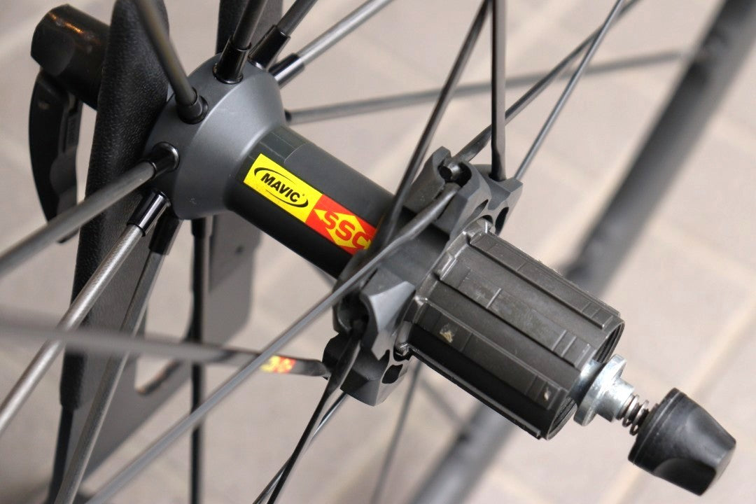 マヴィック MAVIC R-SYS SLR アルミ クリンチャー ホイールセット シマノ11S/12S ナローリム 15C 【横浜店】