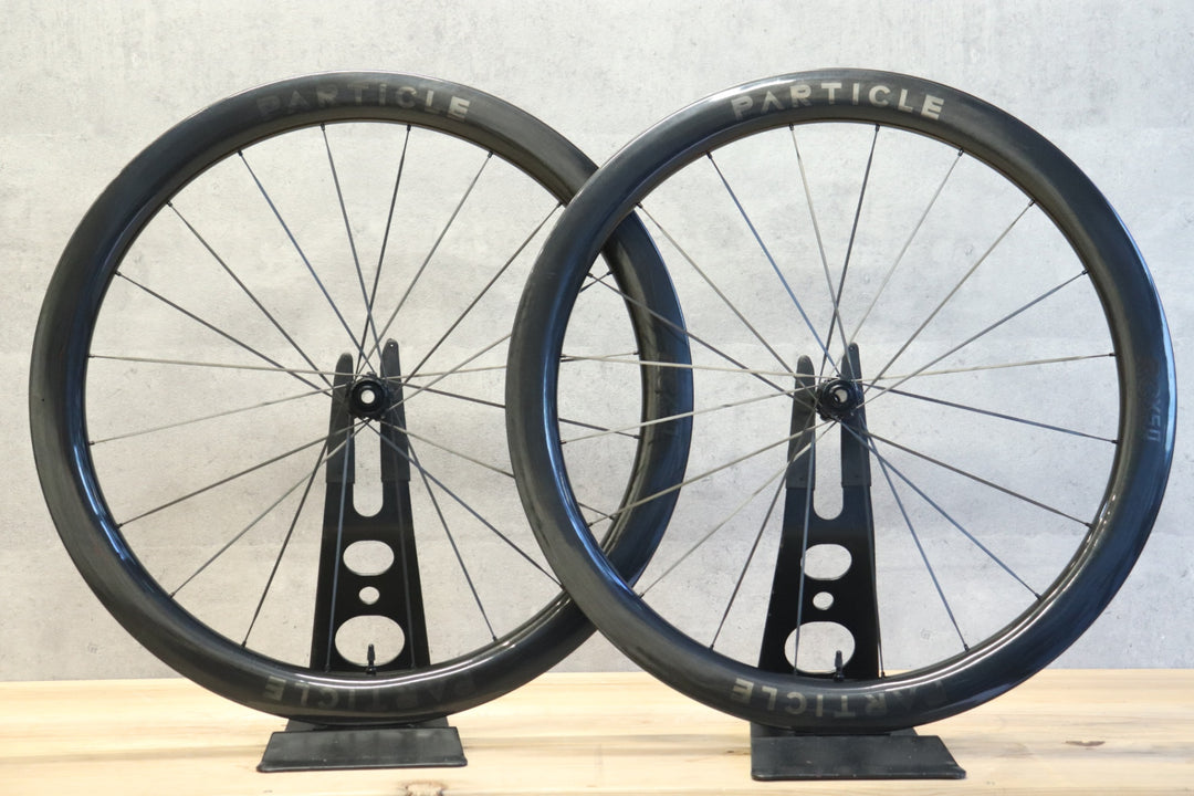 パーティクル PARTICLE RCX50 Ultralight AR1ハブ スチールベアリング 36Tラチェット シマノ11/12S カーボン ホイールセット 【さいたま浦和店】