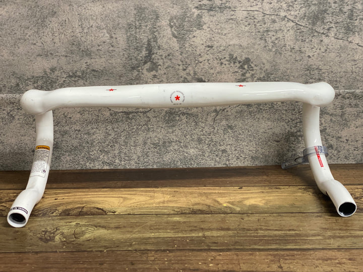 JQ544 チネリ cinelli neo morphe カーボンドロップハンドル 白 エンドC-C400mm Φ31.8