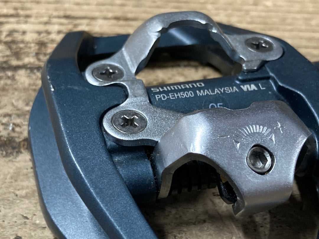JY786 シマノ SHIMANO PD-EH500 ビンディングペダル SPD 片面フラット