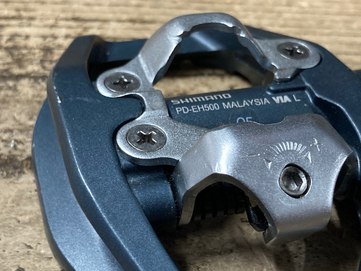 JY786 シマノ SHIMANO PD-EH500 ビンディングペダル SPD 片面フラット
