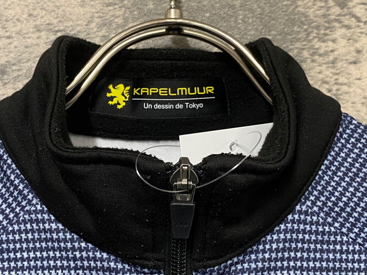 JY216 カペルミュール KAPELMUUR 長袖 サイクルジャージ 白 黒 M