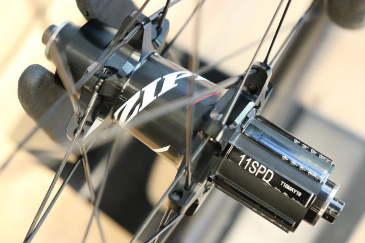 ジップ ZIPP 404/808 ファイアクレスト Firecrest カーボン クリンチャー ホイールセット シマノ11/12S 【さいたま浦和店】