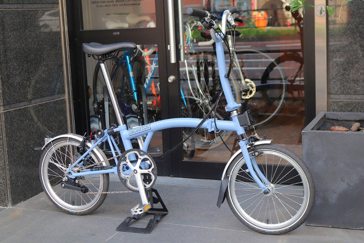 ブロンプトン BROMPTON C LINE EXPLORE MID M6L 2022モデル クラウドブルー ミニベロ 折り畳み小径車 【東京南麻布店】