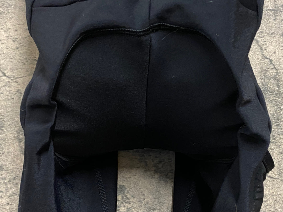 KL458 ラファ Rapha WOMEN'S CARGO WINTER TIGHTS WITH PAD ビブタイツ 黒 XXS 裏起毛 ※動物の毛