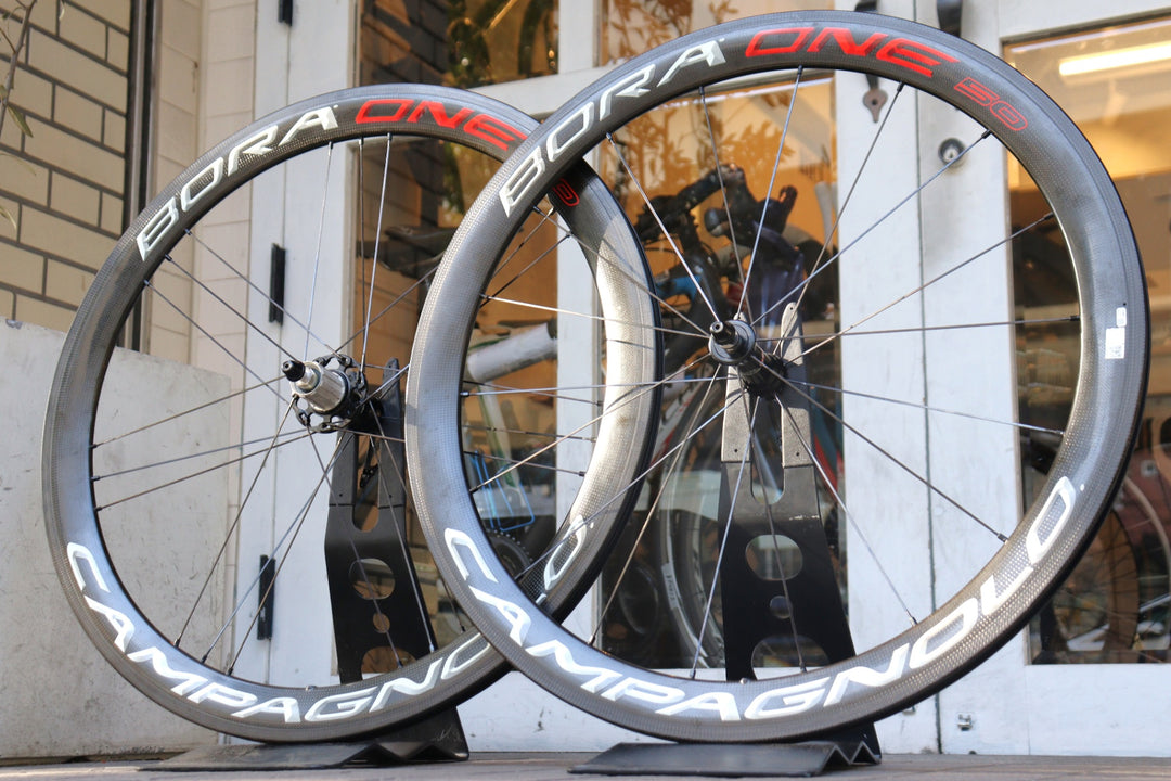 カンパニョーロ CAMPAGNOLO ボーラワン BORA ONE 50 カーボン クリンチャー ホイールセット シマノ 11S/12S 【横浜店】