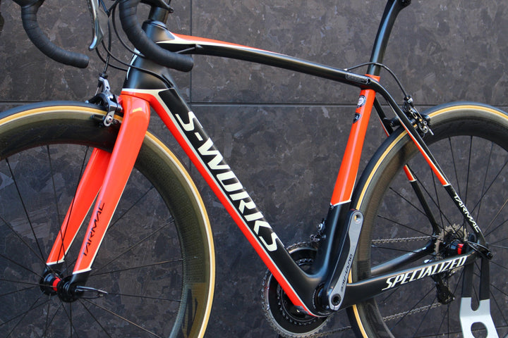 スペシャライズド SPECIALIZED S-WORKS TARMAC SL5 2017 54サイズ シマノ デュラエース 9000 MIX 11S カーボン ロードバイク 【福岡店】