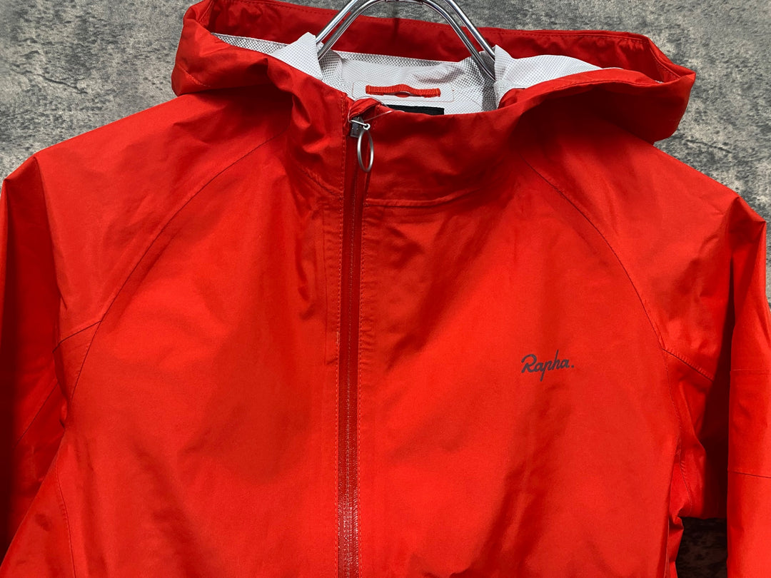 JW284 ラファ Rapha WOMEN'S COMMUTER JACKET レインジャケット 赤 XXS