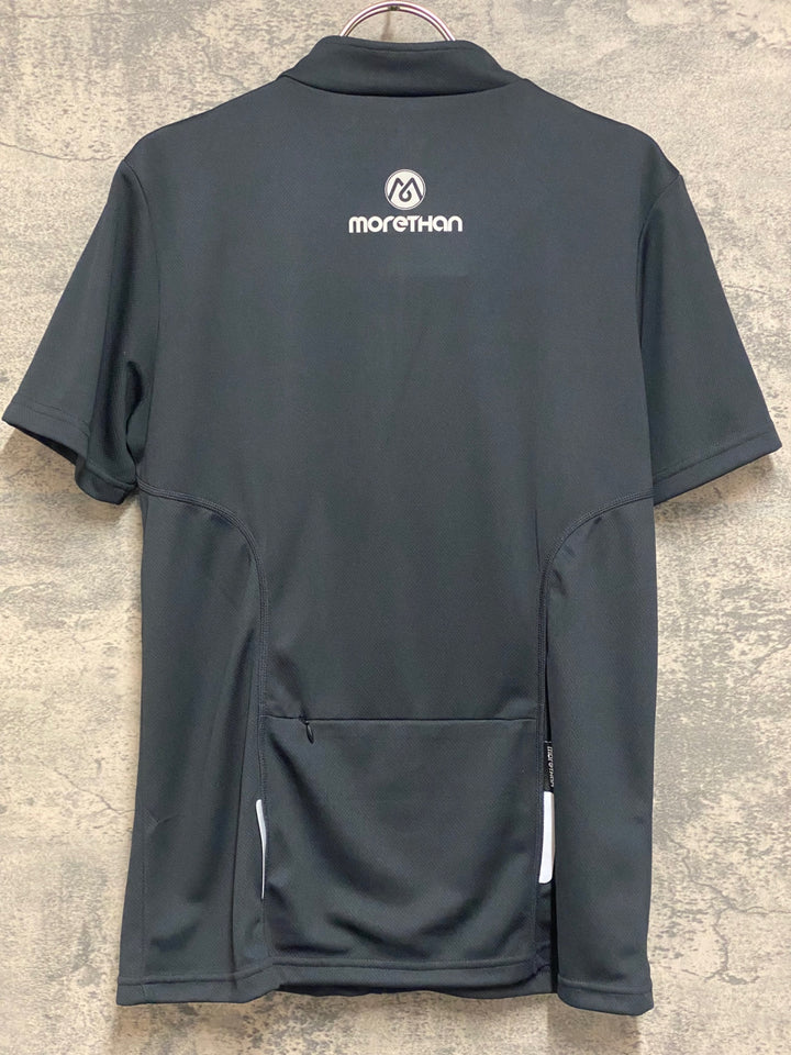 JP585 モーゼン morethan 半袖 サイクルジャージ 黒 M 未使用
